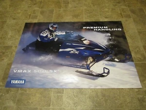 Yamaha VMax 500 dealer poster 36x24 - Picture 1 of 1