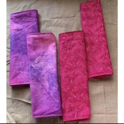Набор экологически чистых многоцелевых розовых и фиолетовых бумажных полотенец ручной работы  - Изображение 1 из 4