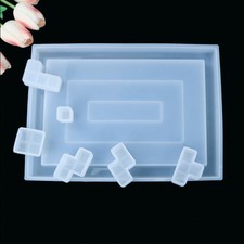 Handmade Epoxy Casting Set Tetris Resin Molds Puzzle Making Crystal Epoxy Mold
