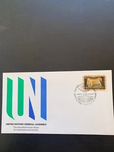 Stamps: United Nations First Day Cover 100, Scott 301, 1978 - Picture 1 of 1