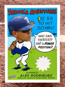 2004 Topps Bazooka Adventures Alex Rodriguez #BA-AR2 - Picture 1 of 2