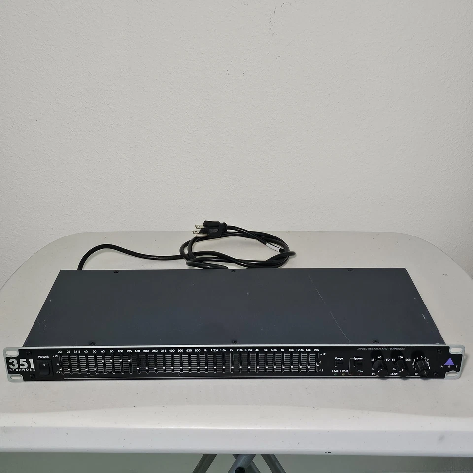 ART EQ351 31-Band Graphic Equalizer - Tested and working - *missing cap* - Image 1 of 4