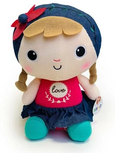 Doll Plush Toy Stuffed Animal Cute Safe Soft Toy For Baby Handmade By SHAD - Picture 1 of 14