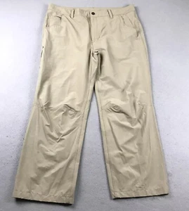 Eastern Mountain Sports Pants Mens 38X28 Beige Nylon Blend Straight Leg Athletic - Picture 1 of 11