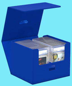 ULTIMATE GUARD MINTHIVE 30+ BLUE MONOCOLOR GRADED CARD storage case box PSA BGS