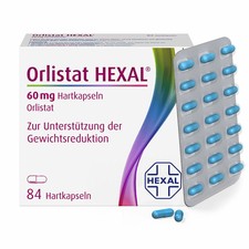 ORLISTAT HEXAL * 60 MG * 84 CAPSULE * ORIGINALE HEXAL PHARMA * MADE IN GERMANY *
