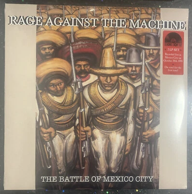 RAGE AGAINST THE MACHINE THE BATTLE OF MEXICO CITY RSD 21 LIMITED 2LP  - Image 1 of 4