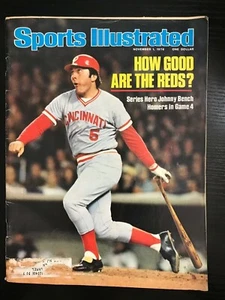 Sports Illustrated How Good Are The Reds? Johnny Bench November 1 1976 - Picture 1 of 2