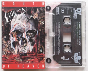 SLAYER - SOUTH OF HEAVEN (DEF JAM LONC 63 / 8280804) 1988 EUROPE CASSETTE VG+ - Picture 1 of 3