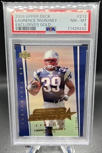 2006 Upper Deck LAURENCE MARONEY #212 Exclusives Gold 6/100 Rookie RC PSA 8 - Picture 1 of 2