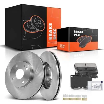 Новый дисковый тормоз ротор и керамические тормозные колодки для Ford Escort 1991-2002 Mazda спереди - Изображение 1 из 4