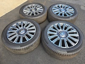 2023 21" Rolls Royce Phantom VIII OEM factory wheels TPMS caps 2024 2022 2021 - Picture 1 of 14