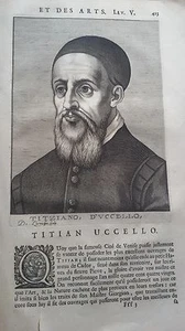1682 TIZIANO UCCELLO VENEZIA - Imagen 1 de 1