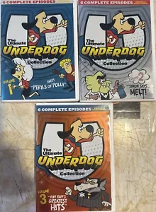 Underdog 3 DVD SETS THE Ultimate Underdog Collection Volume 1-3 (18 Episodes) - Picture 1 of 2