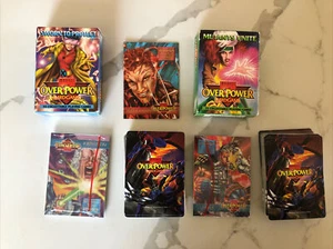 (2) 1995 Marvel Overpower Card Games: Sworn To Protect And Mutants Unite - Picture 1 of 5