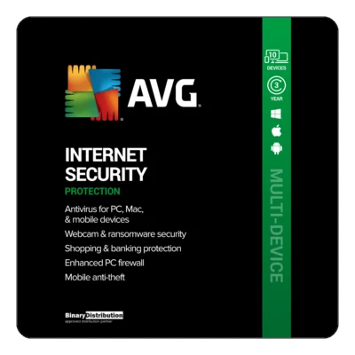 AVG Internet Security 2025 - 10 Devices - 3 Years [Download] - Bild 1 von 4