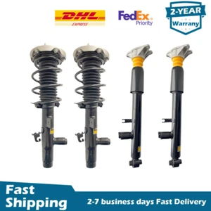 4x Front Rear Shock Struts w/EDC For BMW F30 F31 F32 328d 330i 340i 440i xDrive - Picture 1 of 14