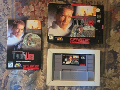 True Lies (Super Nintendo SNES) Arnold Schwarzenegger - Image 1 of 4