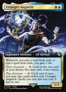 MTG Urianger Augurelt - Foil - Extended Art, NM-Mint, English Commander: Final F - Imagen 1 de 1