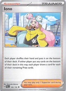 Iono - Uncommon SV02: Paldea Evolved 185/193 NM - Bild 1 von 2