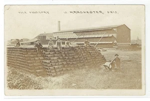 West Manchester Ohio Tile Factory posted 1916 - Picture 1 of 2