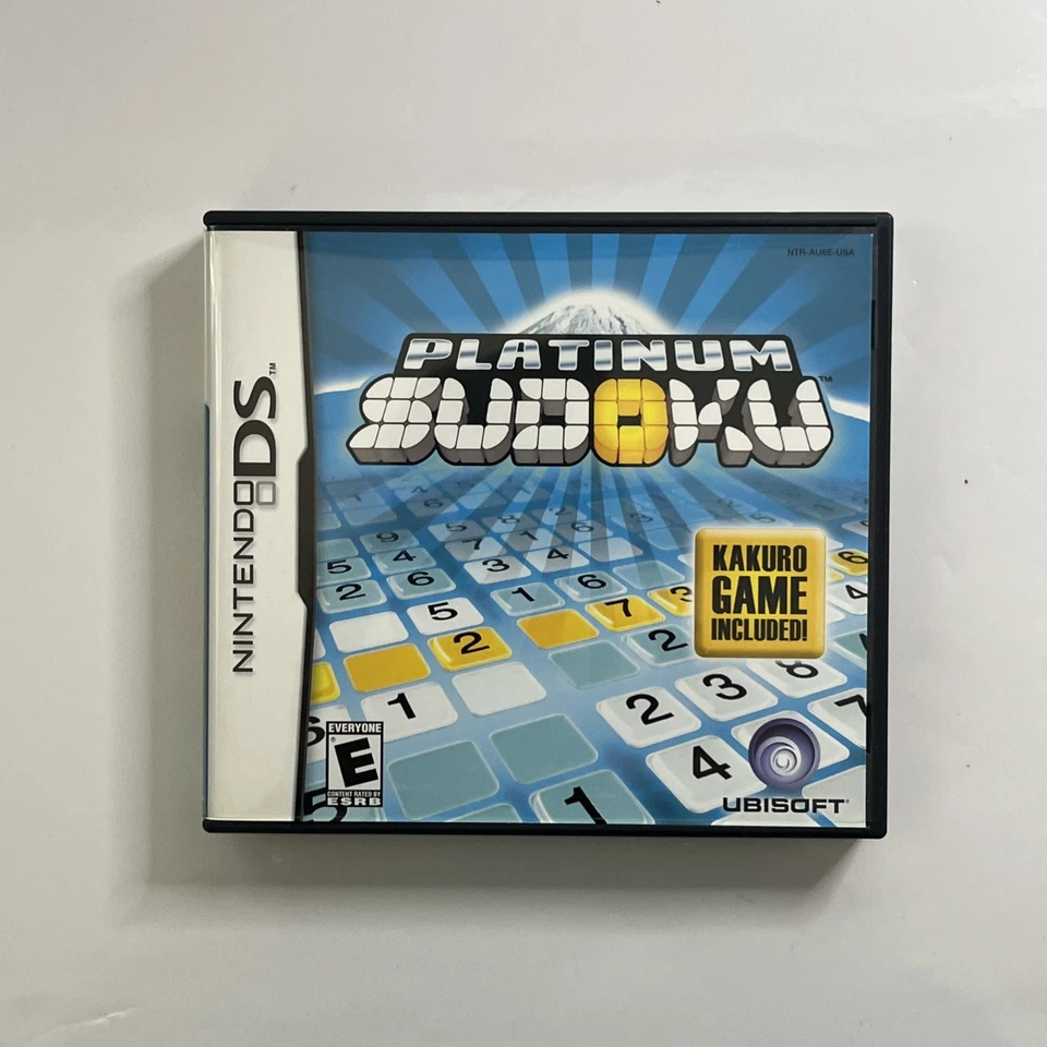 Platinum Sudoku (Nintendo DS, 2007) Complete, CIB & Tested! - Image 1 of 4