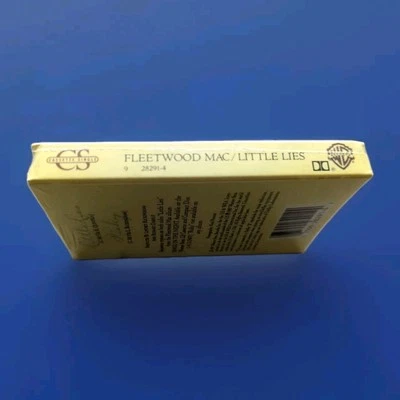 New Unopened 1987 Fleetwood Mac Little Lies Ricky Cassette Tape Single Hype Stkr - Image 1 of 4