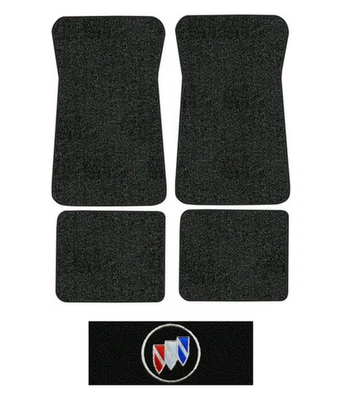 1977-1978 Buick Estate Wagon Floor Mats - 4pc - Cutpile - Image 1 of 3