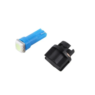12V Dashboard Light Bulb T5 LED 5050 SMD Instrument Panel Lamp Blue ALRP - Image 1 of 4