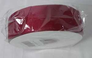 Grosgrain Ribbon 1.5" 50 Yards Roll Bulk Burgundy Red NEW - Picture 1 of 3