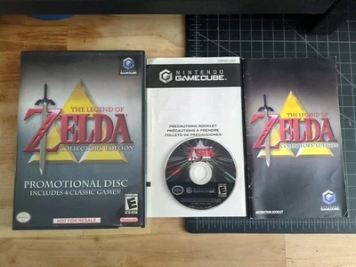 The Legend of Zelda Edición Coleccionista Nintendo Gamecube Completo Probado En Caja Original Foto 1 de 4