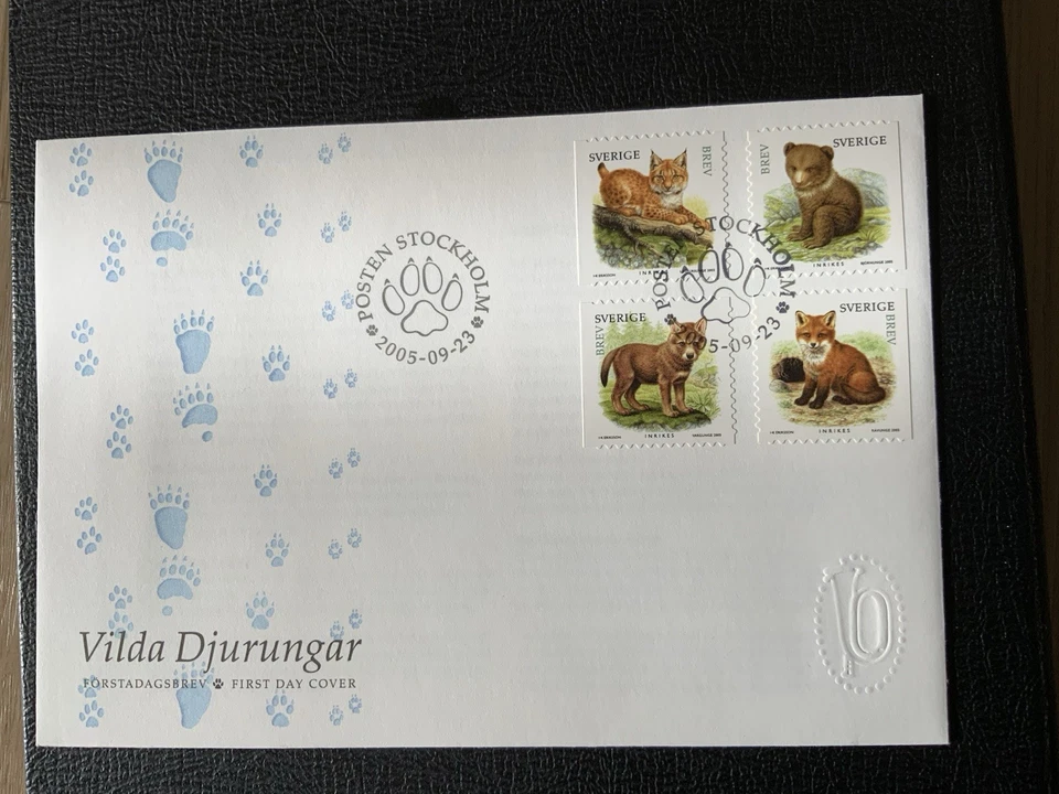 Sweden 2005 #2528 Animals - FDC - Image 1 of 1