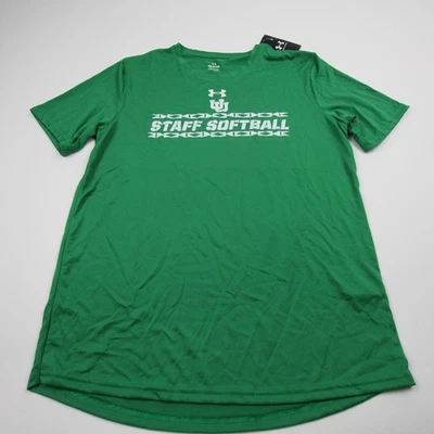 Utah Utes Under Armour Short Sleeve Shirt Men's Green New - Image 1 of 4