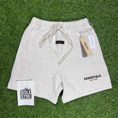 Fear of God Essentials Shorts SS22 Light Oatmeal - 100% Authentic (XS-XL) - Image 1 of 4