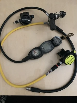 Atomic T3 First/2nd Stage Regulators With Atomic Ti2 Octo, Sunroof Viper Backup. - Image 1 of 4