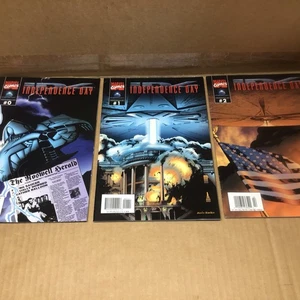 Independence Day #0-2 Marvel Movie Adaptation Complete Comic Books 1996 SciFi - Picture 1 of 8