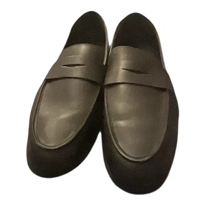 Mocasines Wolf & Shepherd "Costa" de cuero italiano sin cordones Penny para hombre 42,5 (8,5) - Imagen 1 de 8