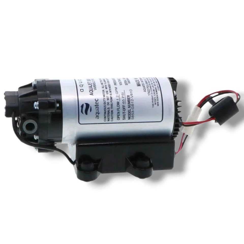 Aquatec 5853-GB12-V81D Variable Speed Pump 0.1-1.0 GPM @ 40 PSI - Image 1 of 1