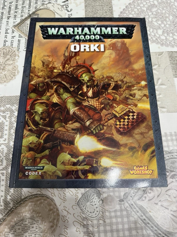 WARHAMMER 40.000 40K CODEX: ORKI GAMES WORKSHOP - Immagine 1 di 3