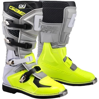 Botas Gaerne GX-J Gris/Amarillo Fluorescente Talla 06 2169-009-06 Foto 1 de 3