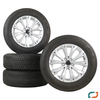 Original VW Tiguan AD1 Winterräder Montana 5NA601025 Alufelgen 215/65 R17 99H - Bild 1 von 4