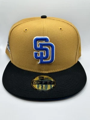 Hat Club New Era 59FIFTY San Diego Padres Blue Copper Fitted 7 3/4 Stadium Patch - Image 1 of 4
