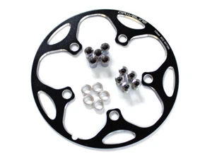 Driveline Bash guard / Chain Guard BCD 110mm, 44T, 5 Bolt, 73g, Black - Picture 1 of 2