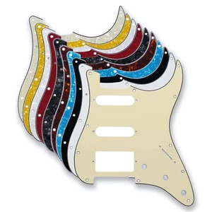 Guitarra eléctrica Bex Gears 11 orificios HSS ST golpeador placa posterior con tornillos - Imagen 1 de 61