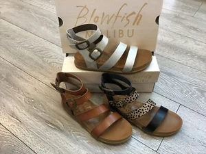 BLOWFISH MALIBU FANCY LADIES ANKEL SANDALS NEW WOMENS GLADIATOR SMART WALKING - Picture 1 of 9