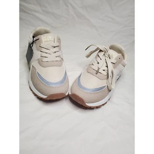 Neu mit Etikett Rachel Zoe taupe geschnürte modische Sneaker Größe 6,5 - Bild 1 von 8