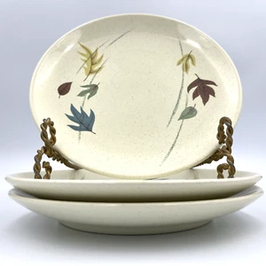 Franziskaner Herbstblätter 8,25" Salatteller 3er Set EUC - Bild 1 von 5