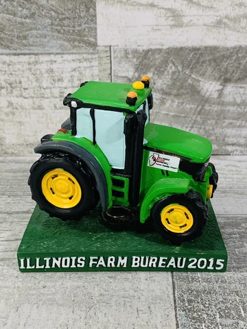 Quad Cities River Bandits MiLB SGA Tracker Bobblehead Illinois Farm Bureau 2015 Cover
