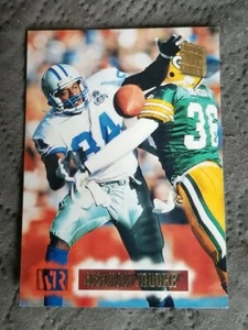 1994 Stadium Club Football Card #393 Herman Moore - Detroit Lions - Picture 1 of 2