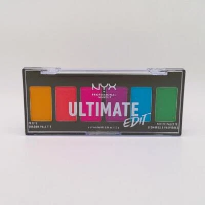 NYX Ultimate Edit Petite Shadow Palette BRILHTS 0,04 oz / 1,2 g *NOVO* - Imagem 1 de 3